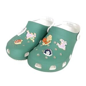 Disney Crocs Flower & Garden Clogs 2023 Snow White Figment Orange Bird Sz 9